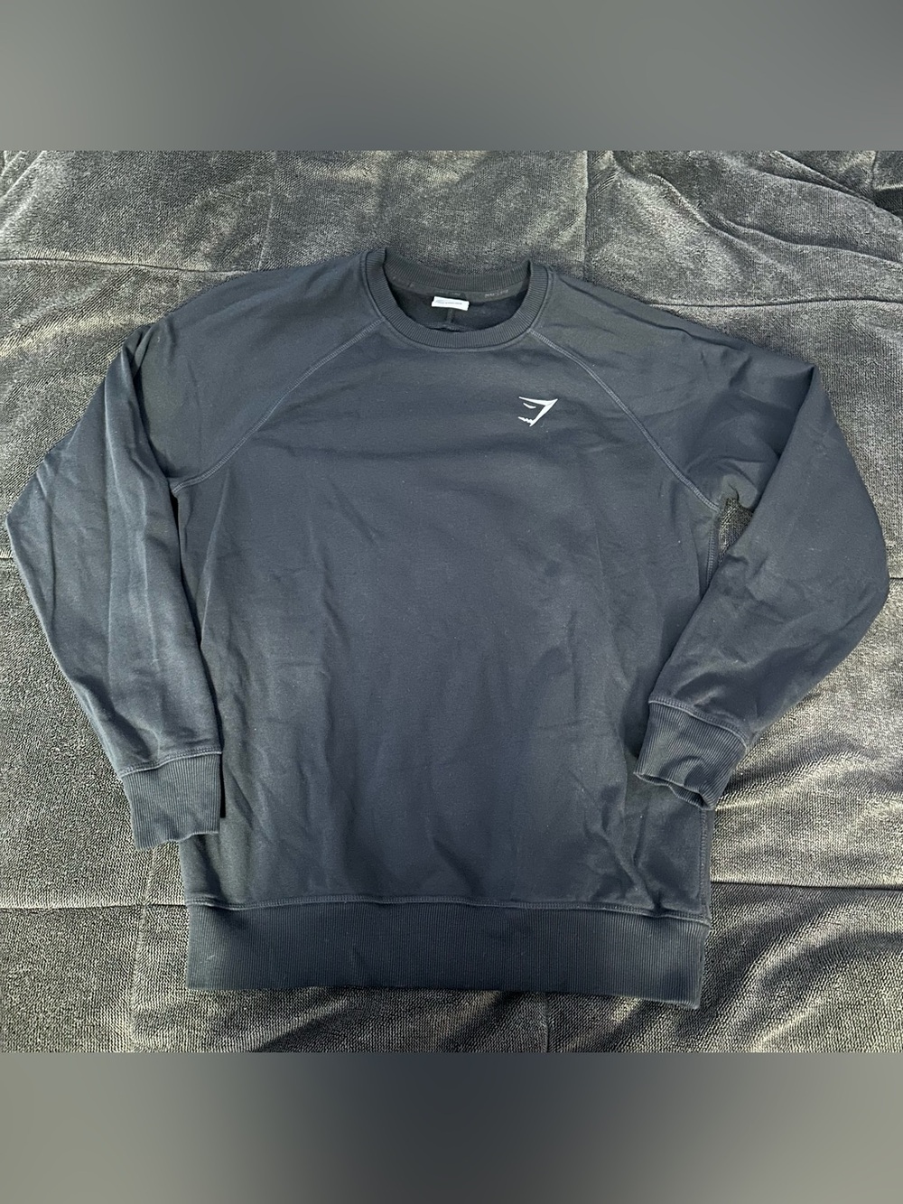 Gymshark Black Crewneck Sweatshirt